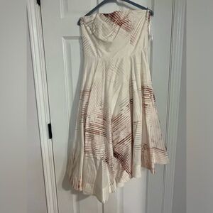 WHBM STRAPLESS DRESS